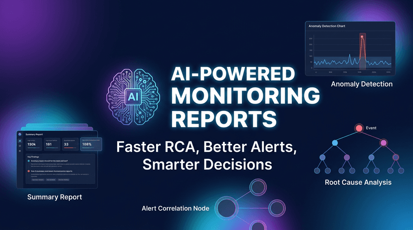 AI-Powered Monitoring Reports in 2026: Better Alerts, Faster RCA, and Smarter Decisions
