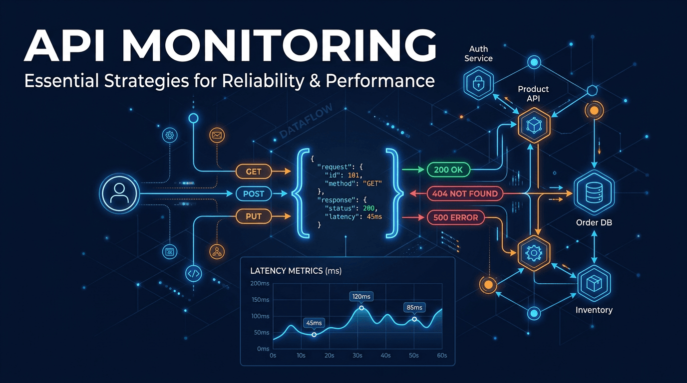 دليل مراقبة واجهة برمجة التطبيقات: التوفر والأداء والتحقق من الاستجابة