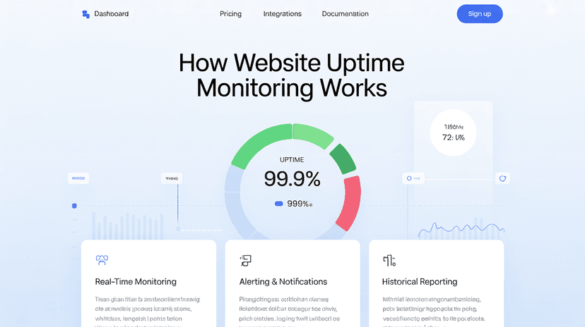 How Website Uptime Monitoring Works