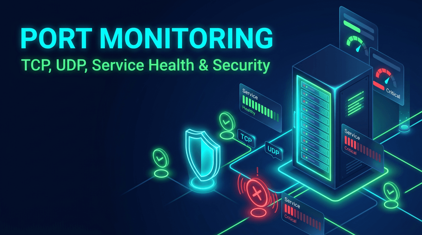 Port Monitoring Best Practices for 2026: TCP, UDP, Service Health, and Security Visibility