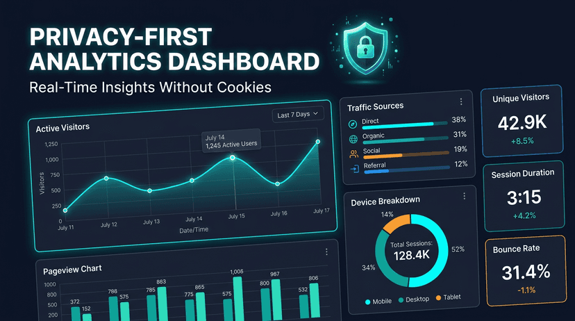 Руководство по аналитике веб-сайтов без файлов cookie на 2026 год: как измерить трафик без согласия, связанного с баннером