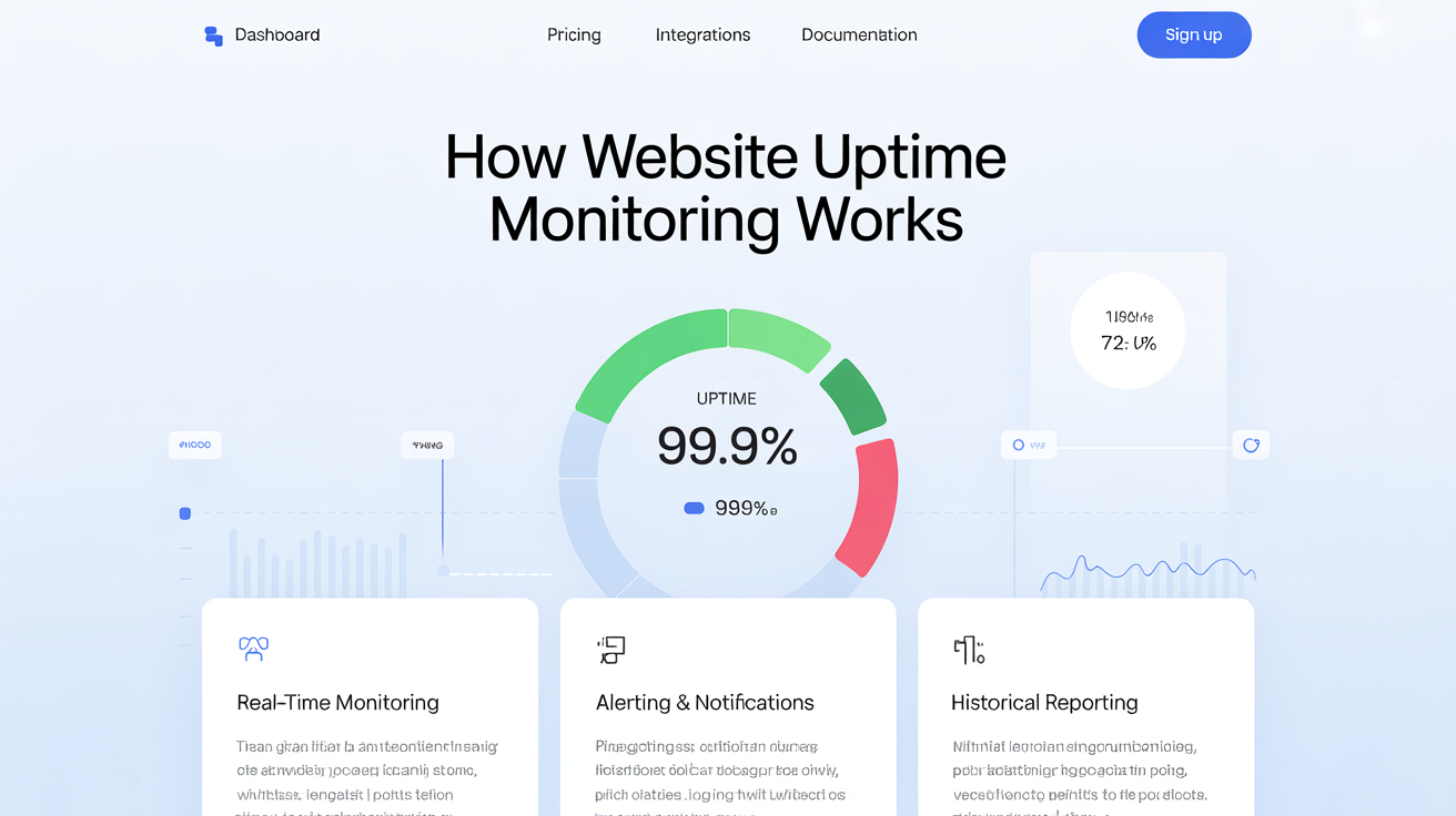 How Website Uptime Monitoring Works